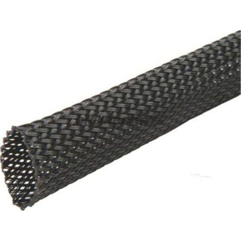 Geflechtschlauch Black 20X29cont 5M Aufweitrate 1:2