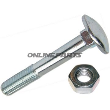 Coach Bolt & Nut M8x40 Din603pack 100 Altn 4791893