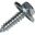 Lag Screw 6.3X16 Din6901 Capt Washerpack 100 Pieces