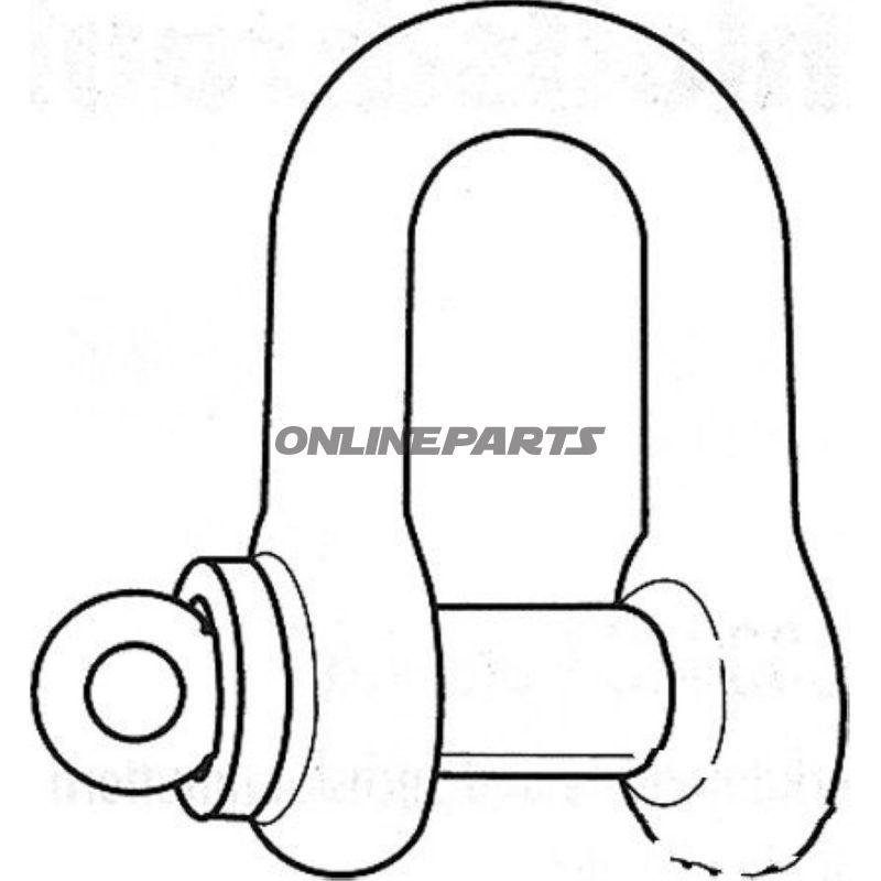 Shackle 16Mm+Bolt 5/8