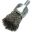 Wire Brush 6Mm Shaft Dia=17Mm