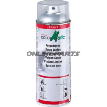 Rim Spray Silver Sdgl 400Mlcolormatic