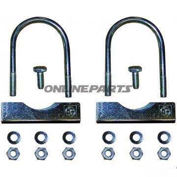 Stützradhalter 48/60 Rdcont 2 Pcs Galvanised