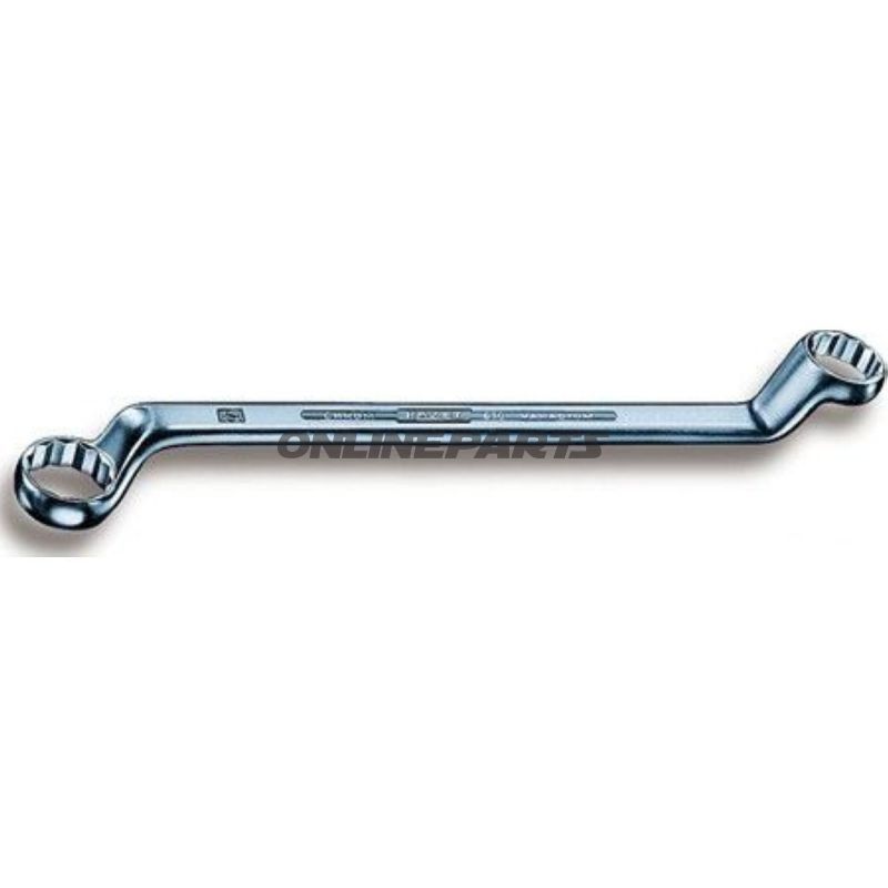 Double Ring Spanner 25X28deeply Cranked