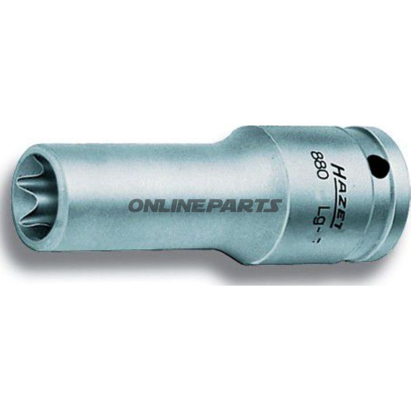 Socket Torx 3/8 E8long