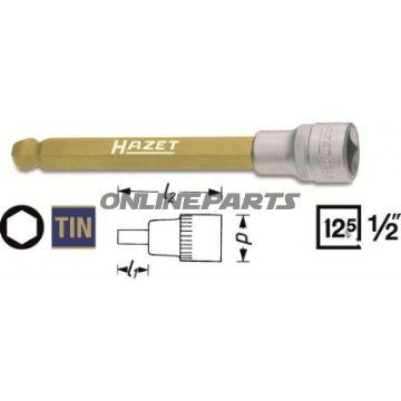 Insert Innen 6Kt 1/2 12Mmmit Kugelkopf Länge 140 Mm