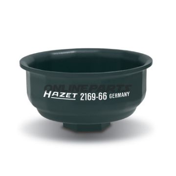 Hazet Oil Filter Tool 66Mm 6 Groove Profile