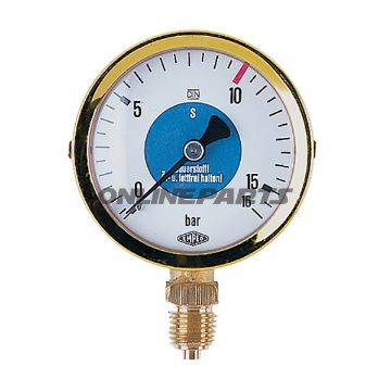 Manometer Acetylen 0-2.5