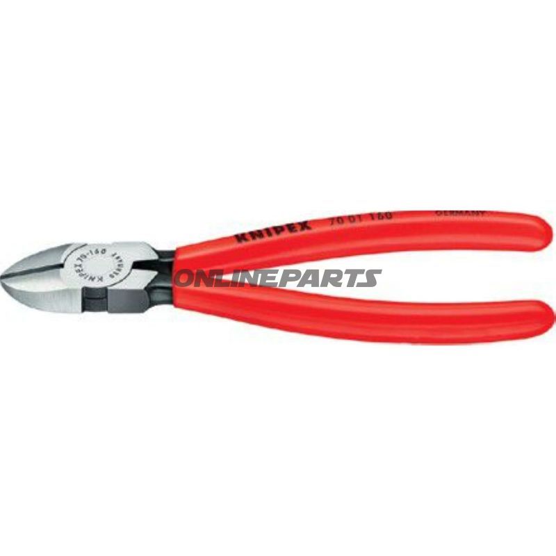 Side Cutters 180Poliert Griff Überzogen