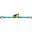 Lashing Strip/Ratchet 0.2+3.2Mm.Karabinerhaken Blue