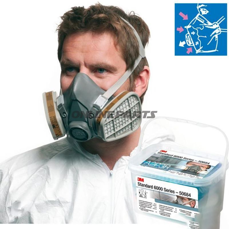 Halbmasken-Kit 6000 A2/P3größe M Standard