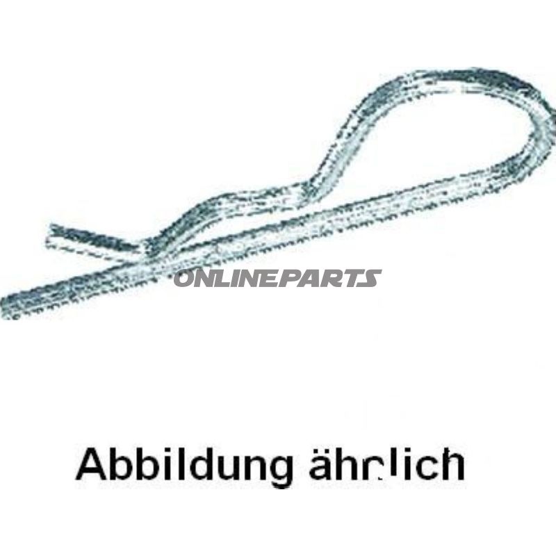 Federstecker Zink 5X85 2Er Blister