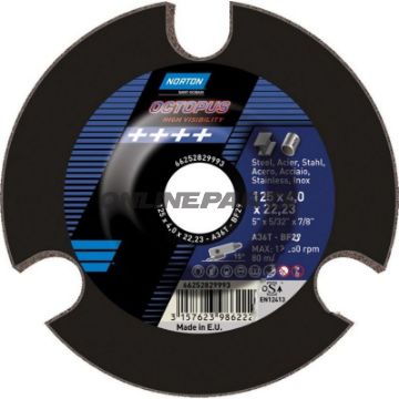 Grinding Wheels 115X4x22 K60norton Octupus Gekröpft