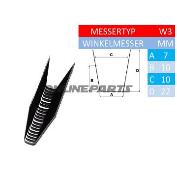Profile Knife W 320 Stück