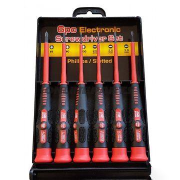 Micro Precision Screwdriver Set6 Piece In Case Jmp