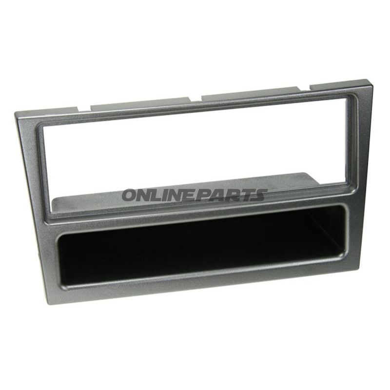 Radioblende 2-Din Alumit Fach
