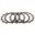 Clutch Plate Set Std Ebcfriction Plates Only