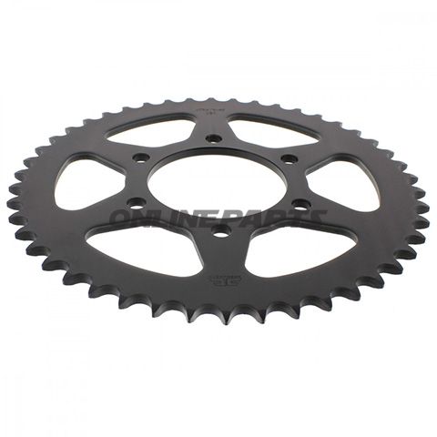 Zbk Rear Sprocket 46Tooth Pitch 520 Blackinner Diameter 080 Bolt Spacing 104
