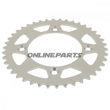 Rear Sprocket Alu 42 Tooth Pitch 415 Silveresjot Inner Diameter 090 Bolt Spacing 110