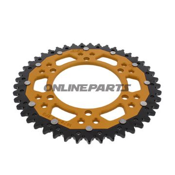 Rear Sprocket Dual 45 Tooth Pitch 525 Goldzf Inner Diameter 110 Bolt Spacing 130