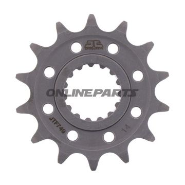 Racing Fortandhjul 14Z dele 525 fint tandet indre diameter 24.5/27.5
