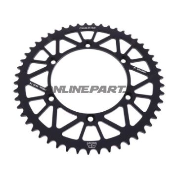 Rear Sprocket Aluminium 51 Tooth Pitch 520 Blackjt Inner Diameter 134 Bolt Spacing 150
