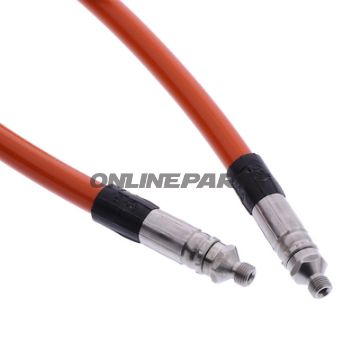 Stahlflex Leitung Vario140cm Orange