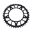 Rear Sprocket Aluminium 43 Tooth Pitch 520 Blackjt Inner Diameter 120 Bolt Spacing 140
