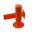 Progrip Oranged=22Mm. L=115Mm Closed End