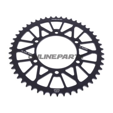 Alu-Kettenrad 50Z Teilung 520 schwarz JT Innendurchmesser 110 Lochkreis 130