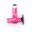 Griffgummi weiß/schwarz rosa fluoreszierend D.22/25MM. L.115MM geschlossen