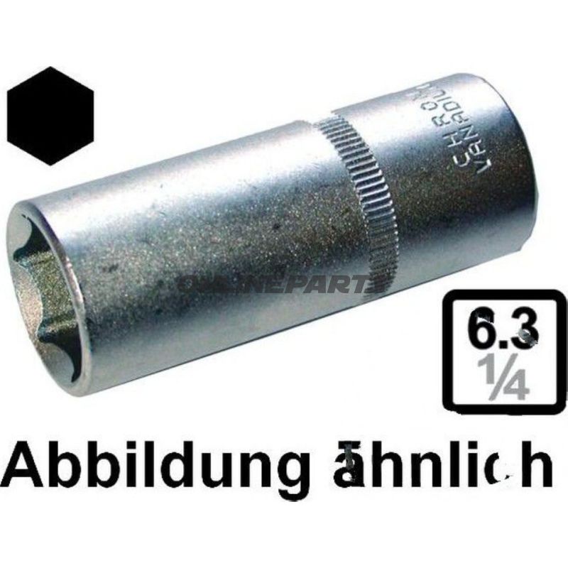 Stecknuss 1/4 12 lang