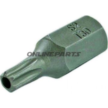 Bit Torx T15 mit BOHRUNG 10 mm 6 Kant Länge 35MM