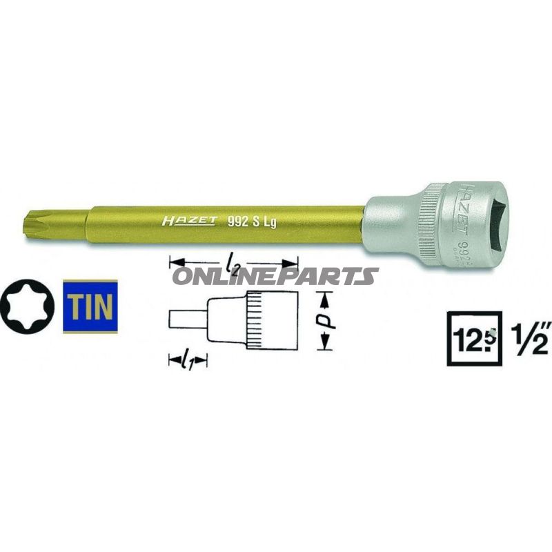 Einsatz Torx 1/2 T40 Länge 100MM