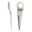 Messer Set Fein 125 2 Stück gerade FORM gebogen 70MM
