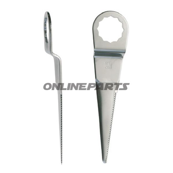 Messer Set Fein 125 2 Stück gerade FORM gebogen 70MM