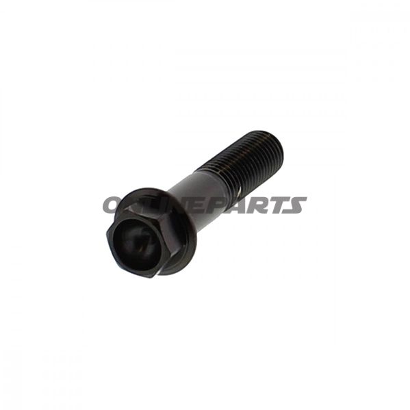 6 Kant Schraube JMP M10X1.25 45MM Edelstahl V4A schwarz