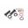 Heizgriffe 4 stufig mit integriertem Schalter Daytona offen 22 mm Alternative: 7060000