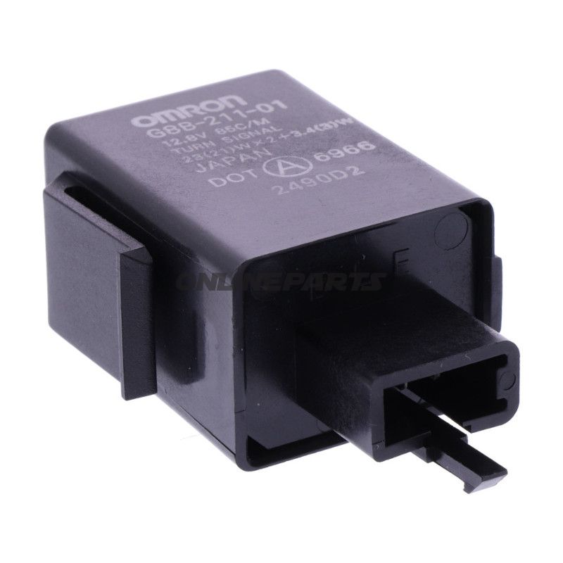 Blinkrelæ elektrisk Original reservedel 12,8V 3 poler