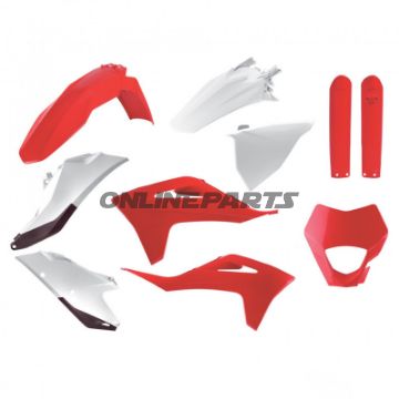 Plastikkit Polisport Komplettkit 716.28.12 rød/hvid/sort