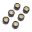 Variovægt sæt 12,1 g JMP 18X14 mm Indhold 6 stykker