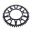 Bagtandhjul Aluminium 49 tænder 520 sort JT indvendig diameter 112 hulcirkel 138