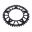 Bagtandhjul Aluminium 43 tænder 525 sort JT indre diameter 120 hulcirkkel 140