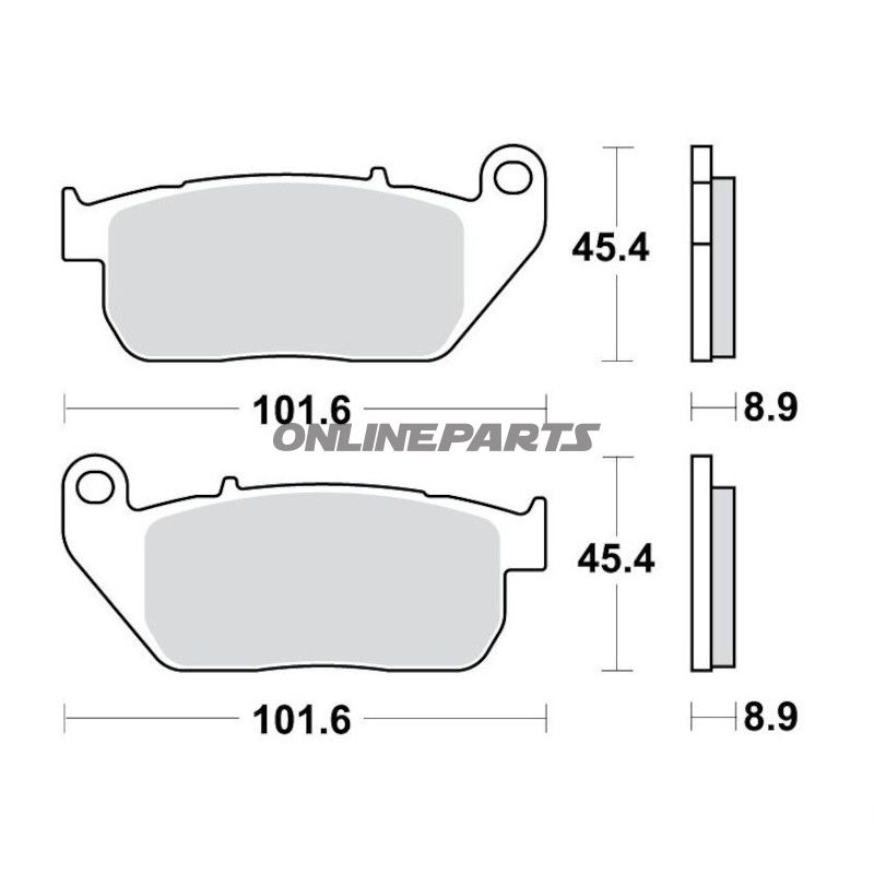 Bremsklotz PC TRW Alternative: 7370076