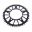 Aluminium Tandhjul 46Z tænder 520 sort JT indvendig diameter 110 hulcirkkel 130.8