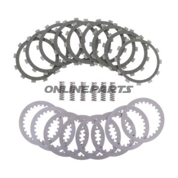 Kobling Aramid EBC lameller + fjedre + skiver