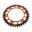Kettenrad Twinstar 41Z Teilung 520 orange JT Innendurchmesser 125 Lochkreis 150
