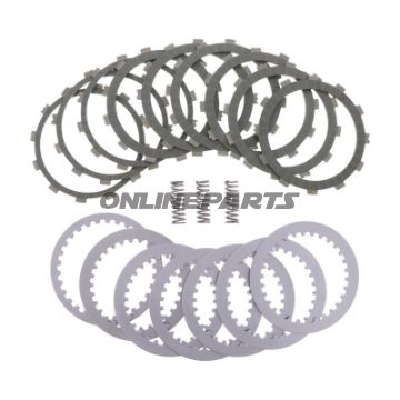 Kobling Aramid EBC lameller + fjedre + skiver
