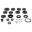 Differentiel reparationssæt komplet All Balls Racing