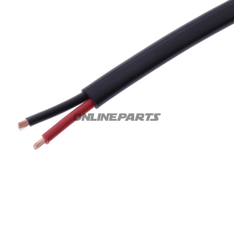 Kabel FLYY 2X2.5 sort Pakke 50 Meter